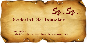 Szokolai Szilveszter névjegykártya